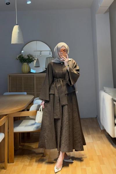 Cupra Tensel Takım Kahverengi