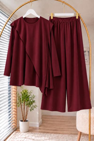 Katar Sandy Takım Bordo